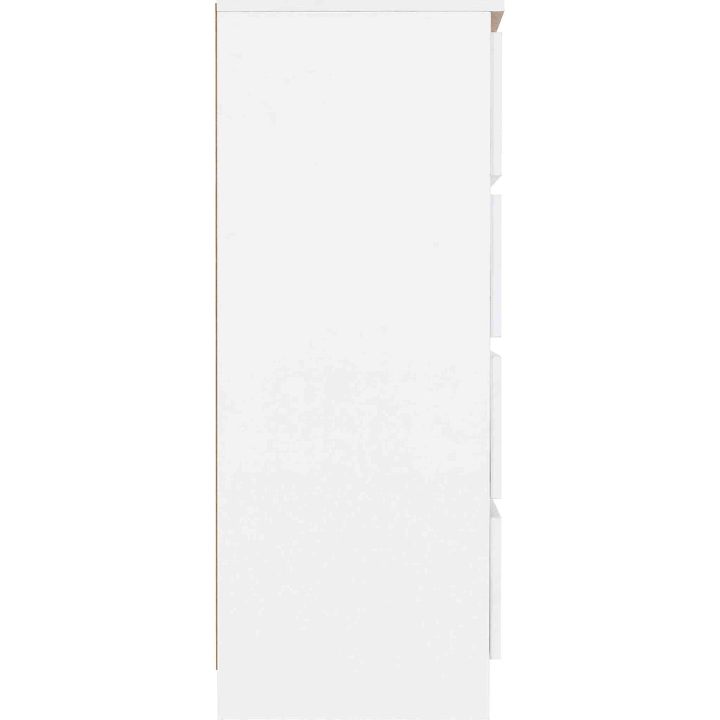 Malvern 4 Drawer Chest - White