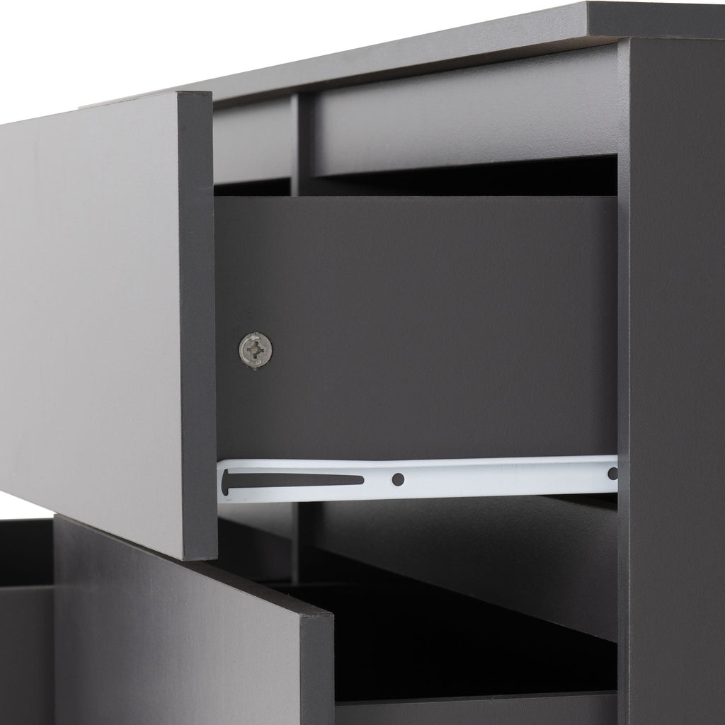Malvern 6 Drawer Chest - Grey