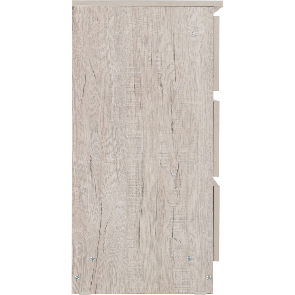 Malvern 6 Drawer Chest - Urban Snow