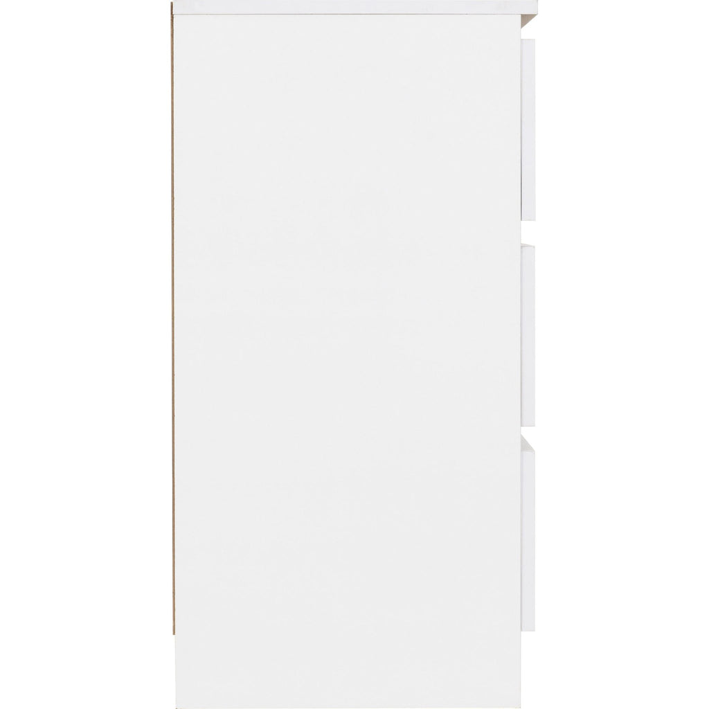 Malvern 6 Drawer Chest - White