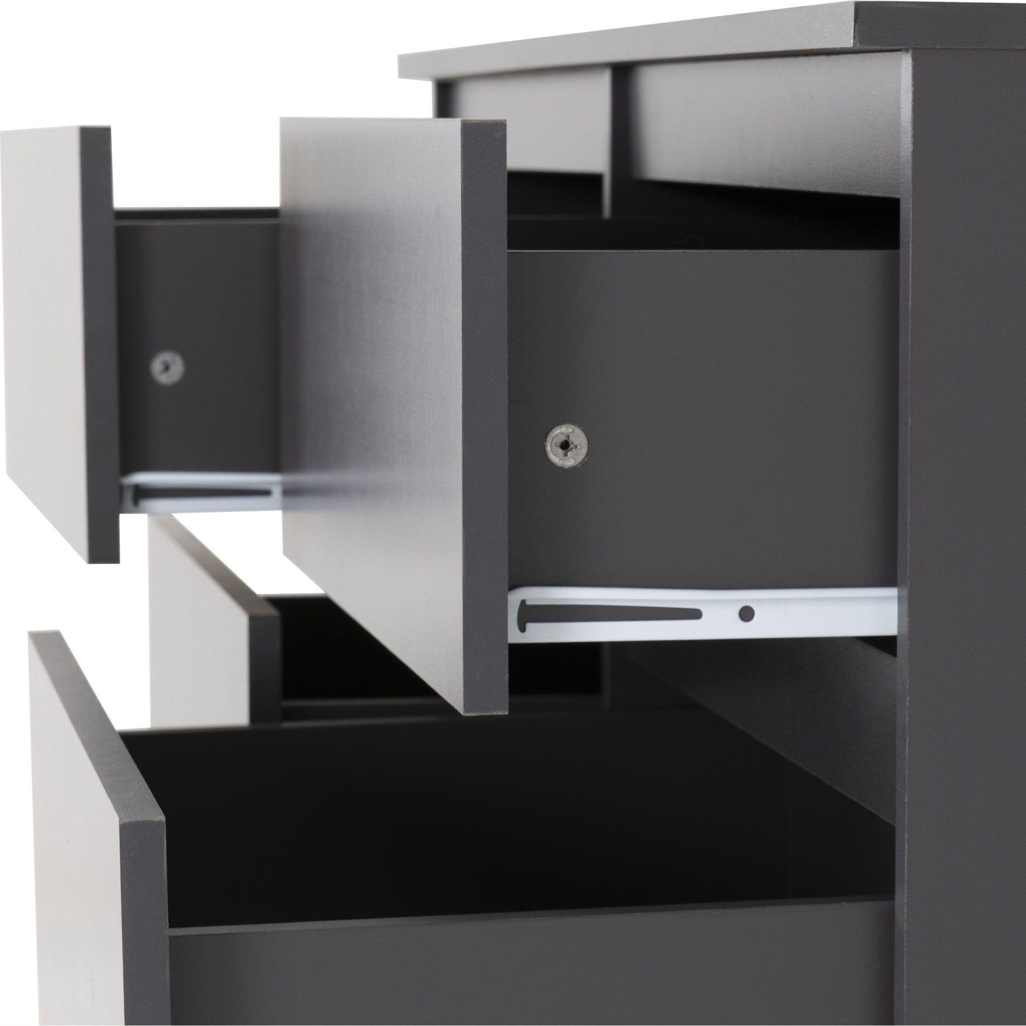 Malvern 8 Drawer Chest - Grey