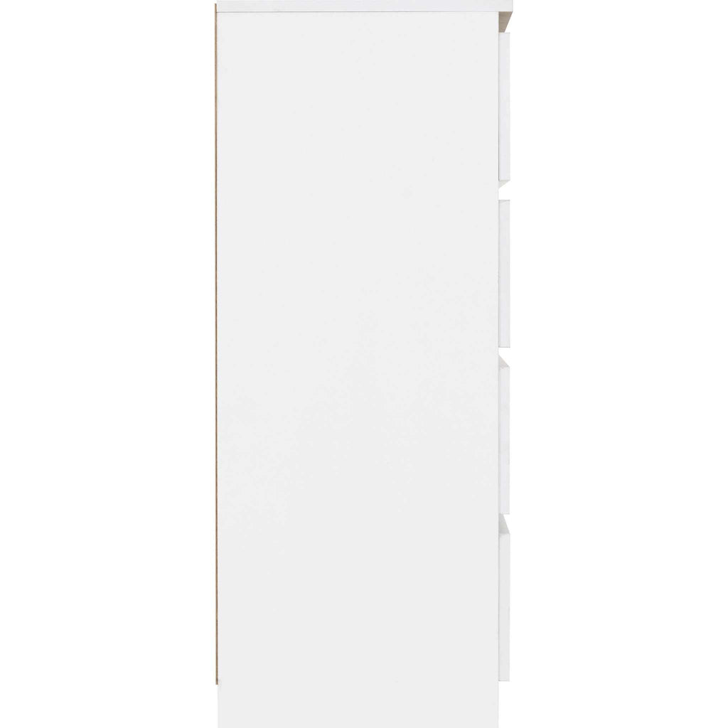 Malvern 8 Drawer Chest - White