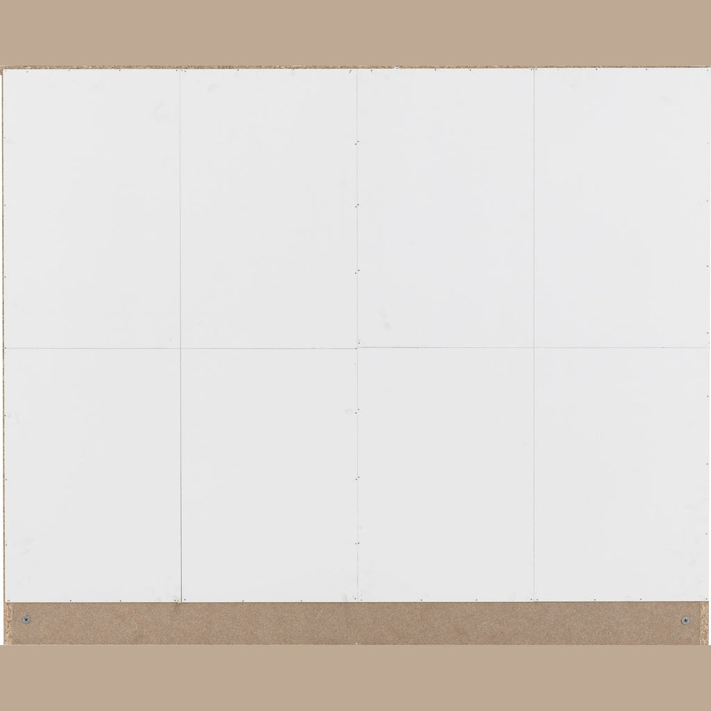 Malvern 8 Drawer Chest - White