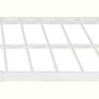 Marlborough 4'6" Bed - White/Antique Brass