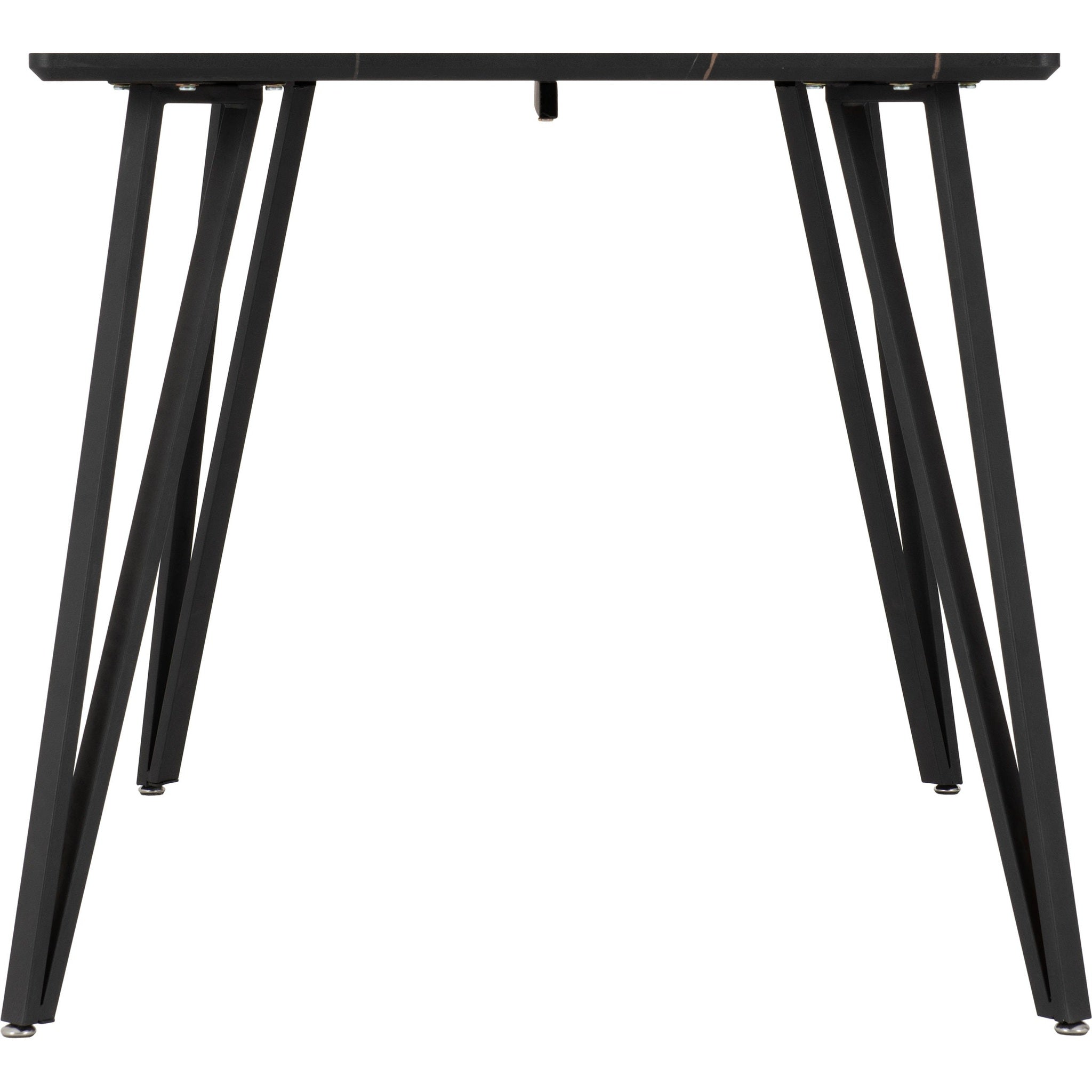 Marlow Dining Table - Black Marble Effect