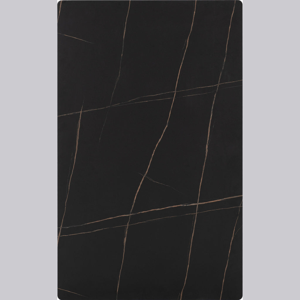 Marlow Dining Table - Black Marble Effect
