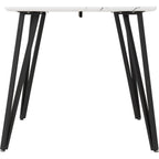 Marlow Dining Table - White Marble Effect