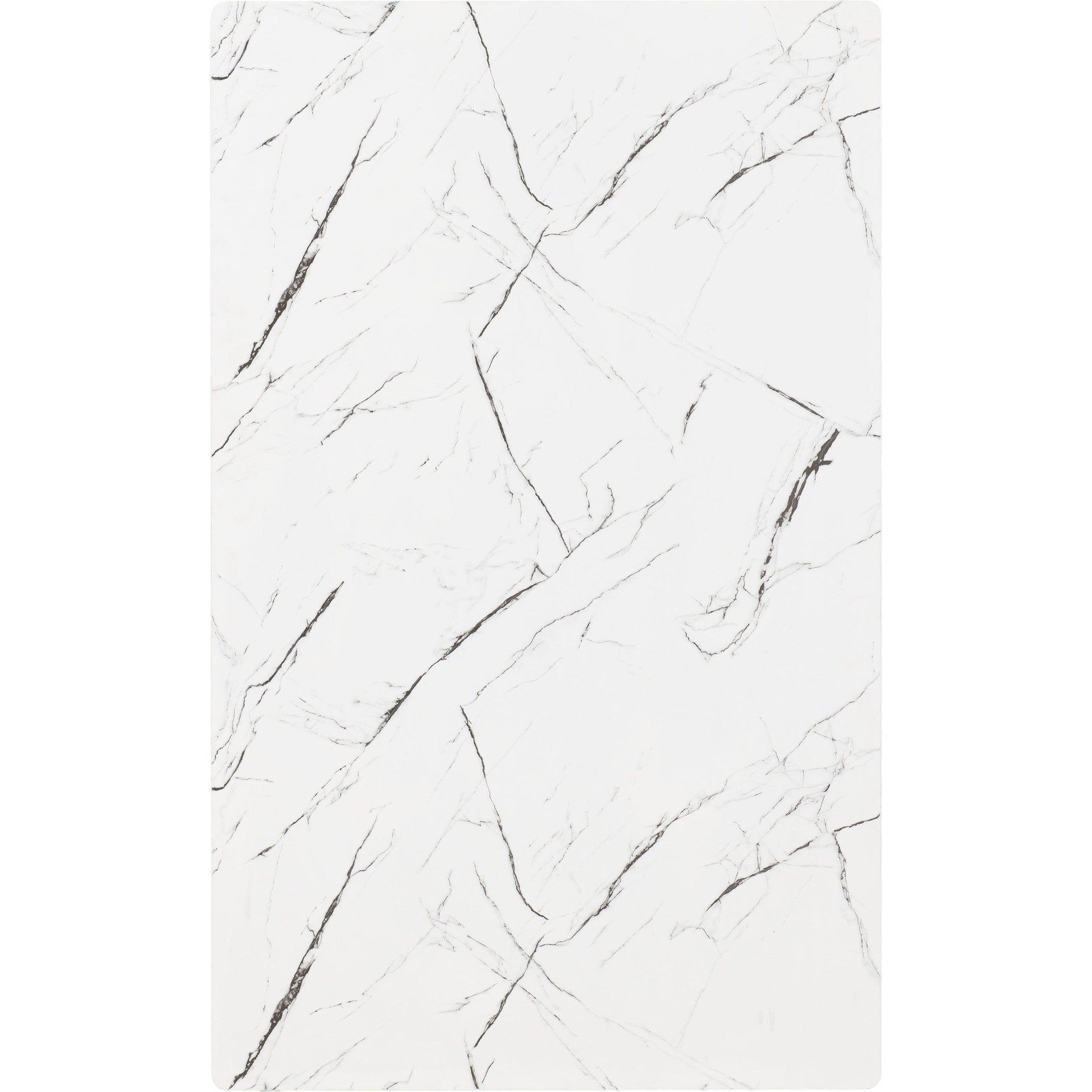 Marlow Dining Table - White Marble Effect