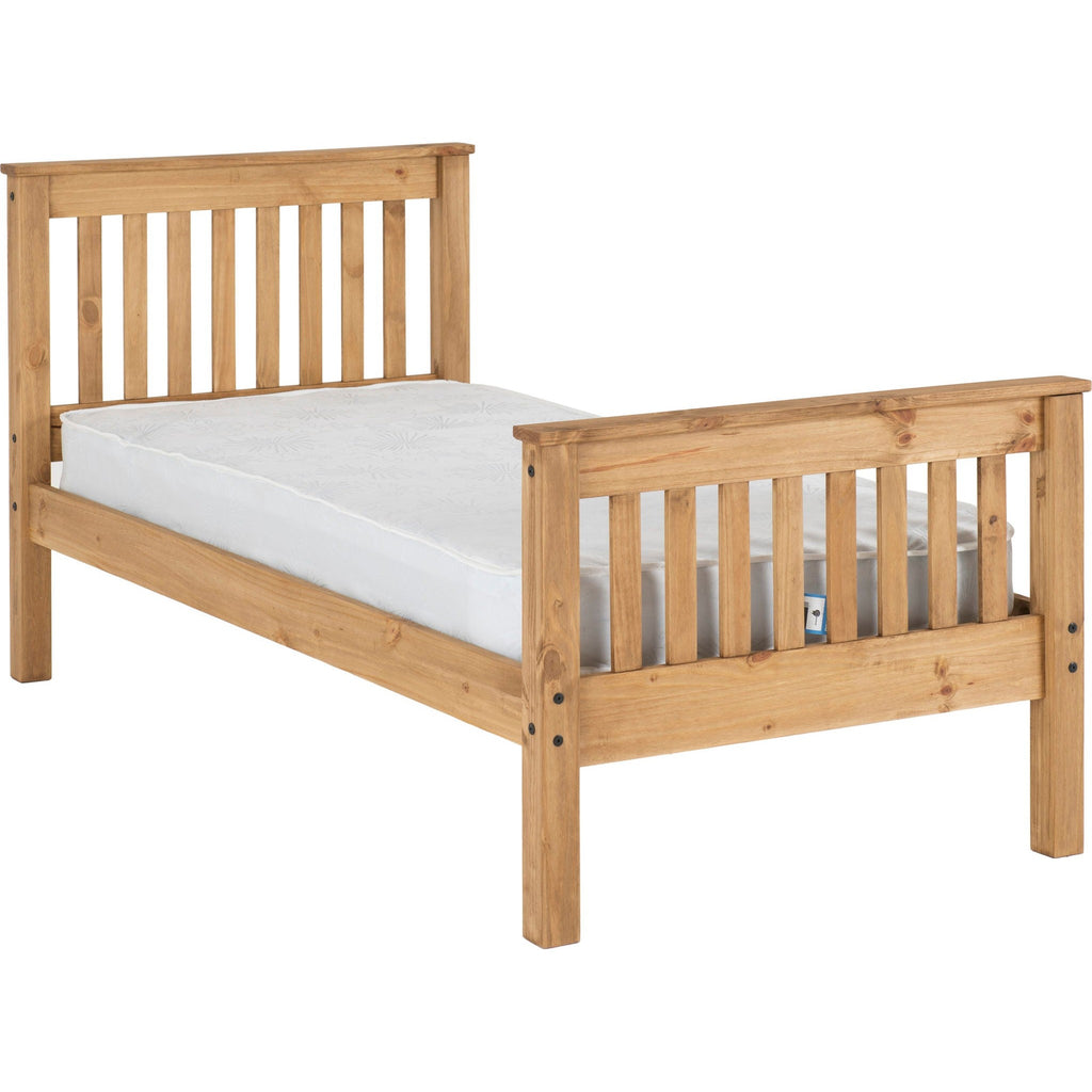 Monaco 3' High End Bed - Grey