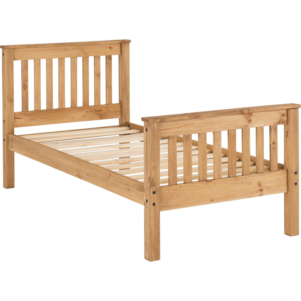 Monaco 3' High End Bed - Grey