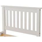 Monaco 3' Low End Bed - White