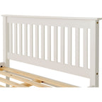 Monaco 4' High End Bed - White
