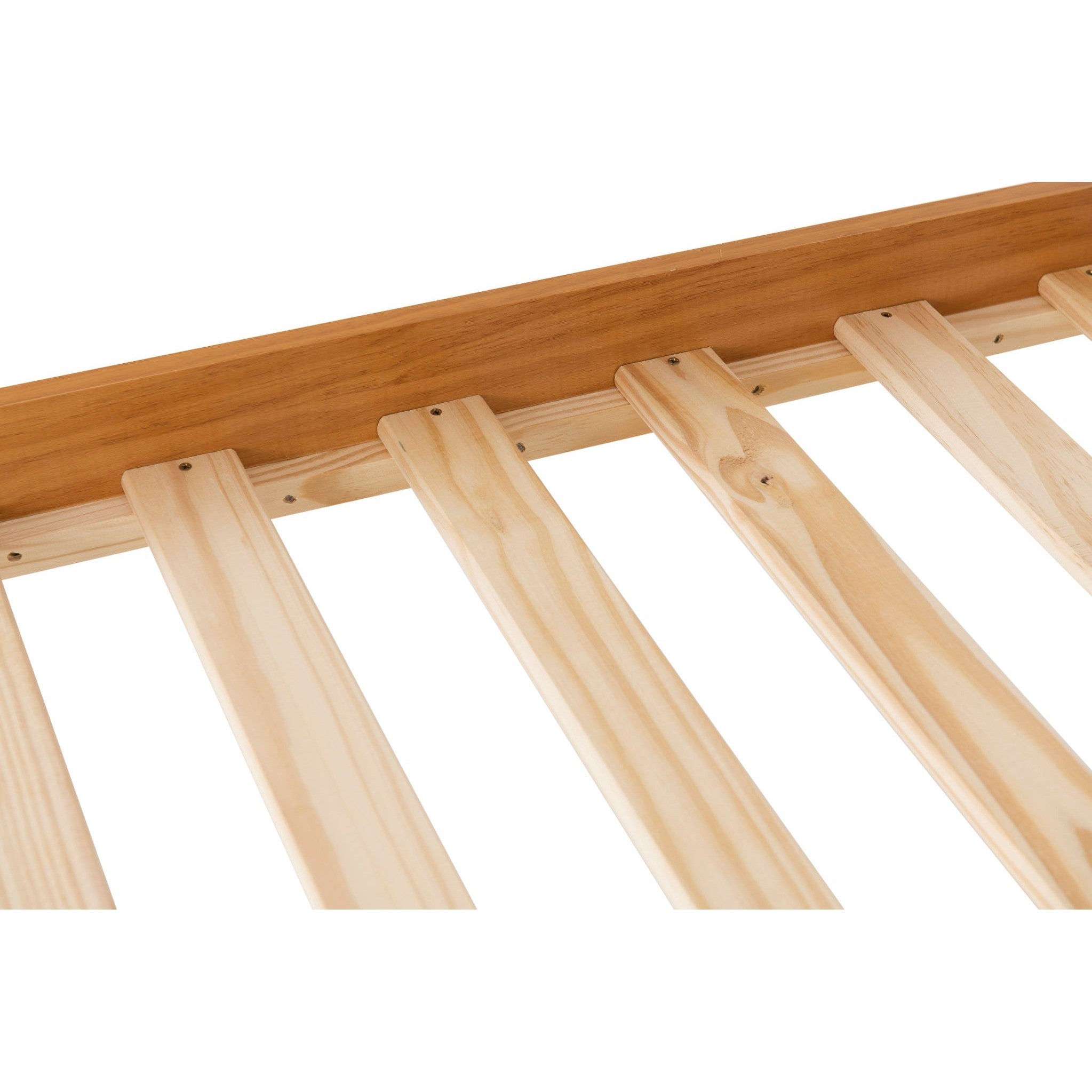 Monaco 4'6" Low End Bed - Antique Pine