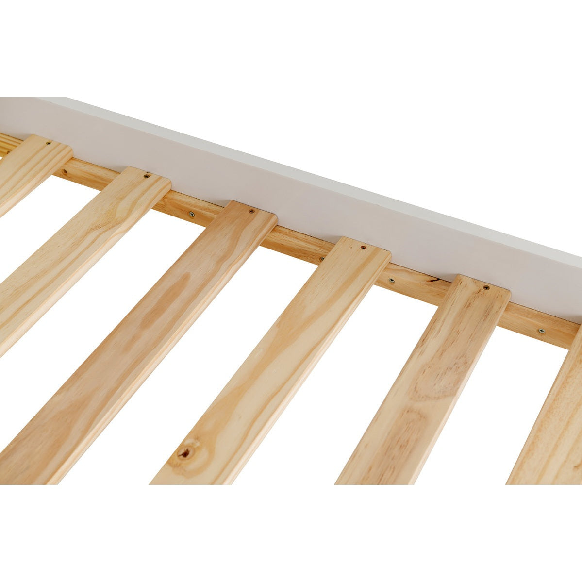 Monaco 5' Low End Bed - White
