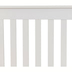 Monaco 4' Low End Bed - White