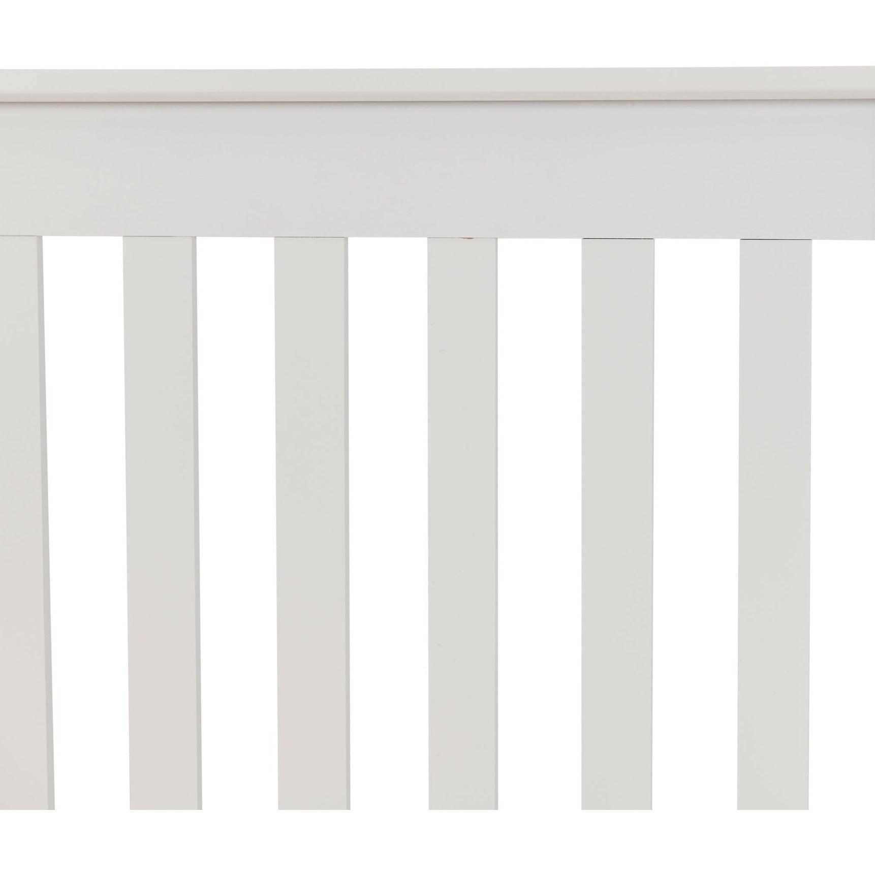 Monaco 4' Low End Bed - White