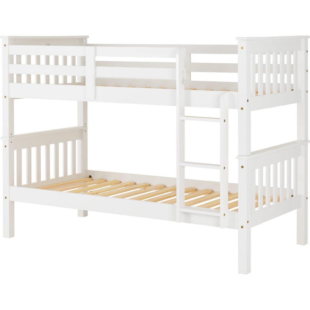Neptune 3' Bunk Bed - White