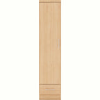 Nevada 1 Door 1 Drawer Wardrobe - Sonoma Oak Effect