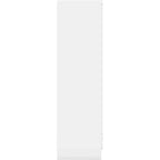 Nevada 1 Door 1 Drawer Wardrobe - White Gloss