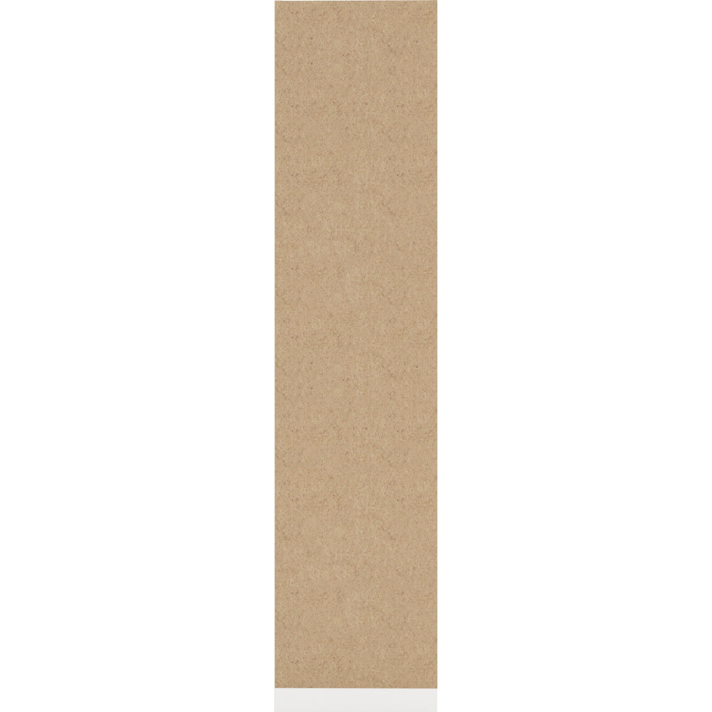 Nevada 1 Door 1 Drawer Wardrobe - White Gloss