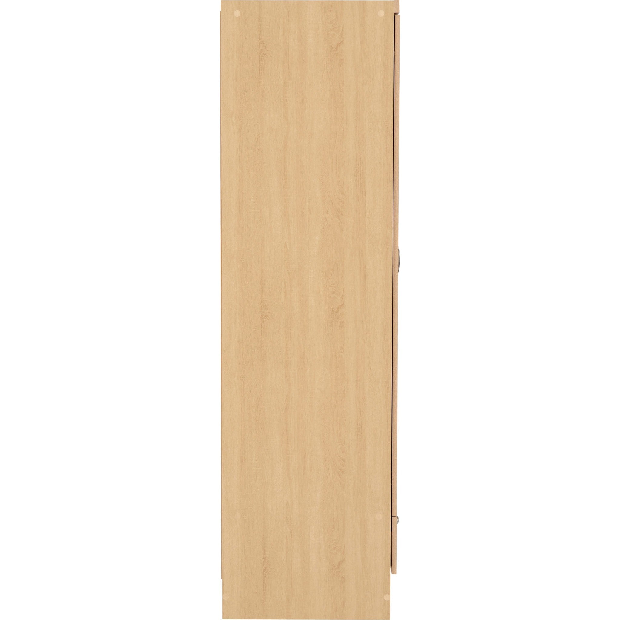 Nevada 2 Door 1 Drawer Wardrobe - Sonoma Oak Effect