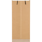 Nevada 2 Door 1 Drawer Wardrobe - Sonoma Oak Effect