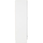 Nevada 2 Door 1 Drawer Wardrobe - White Gloss