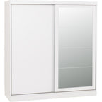 Nevada 2 Door Slider Wardrobe - White Gloss