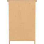 Nevada 2 Drawer Bedside - Oyster Gloss/Light Oak Effect Veneer