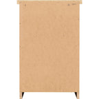 Nevada 2 Drawer Bedside - Sonoma Oak Effect