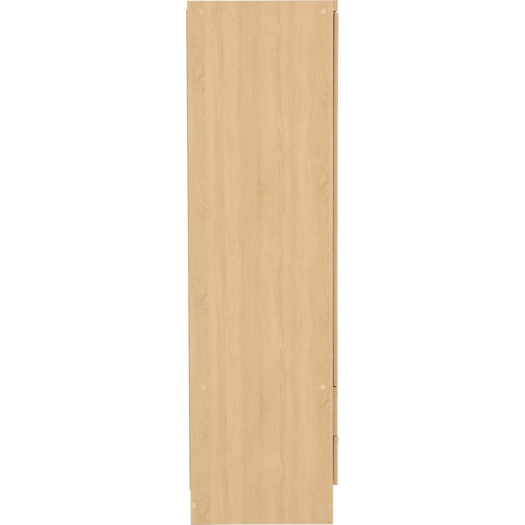 Nevada 3 Door 2 Drawer Wardrobe - Sonoma Oak Effect