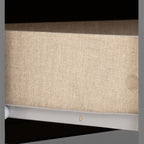 Nevada 3 Drawer Bedside - 3D Effect Grey