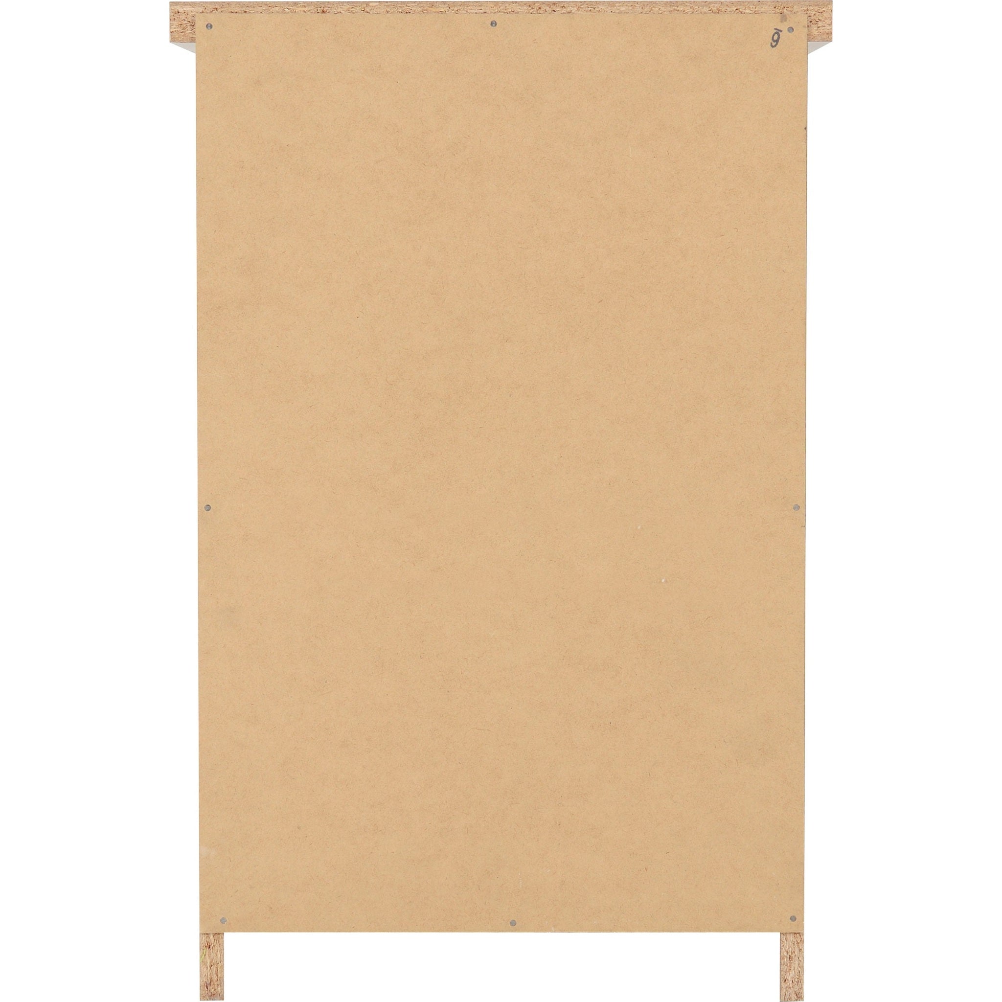 Nevada 3 Drawer Bedside - Oyster Gloss/Light Oak Effect Veneer