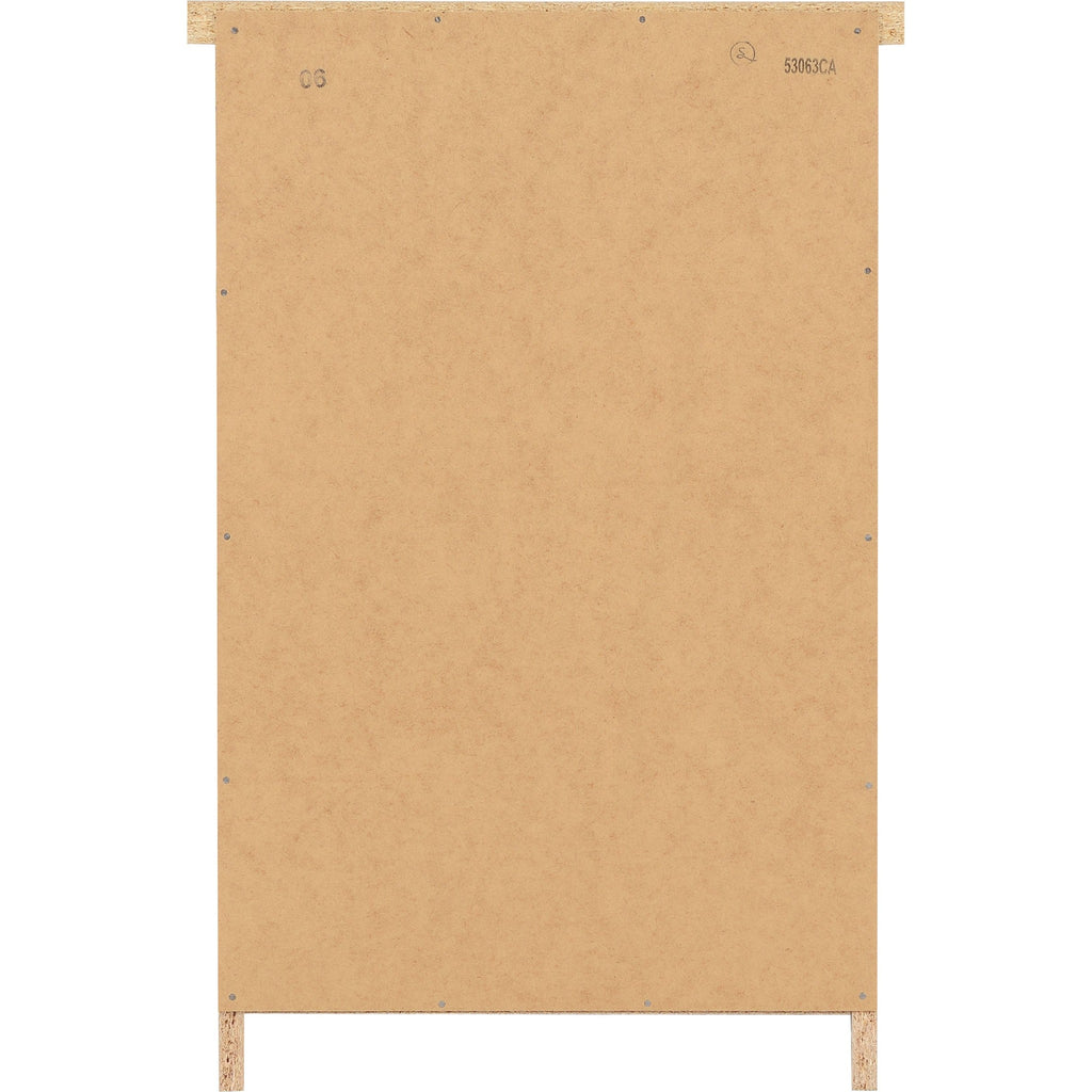 Nevada 3 Drawer Bedside - White Gloss