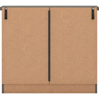 Nevada 3 Drawer Chest - 3D Effect Grey