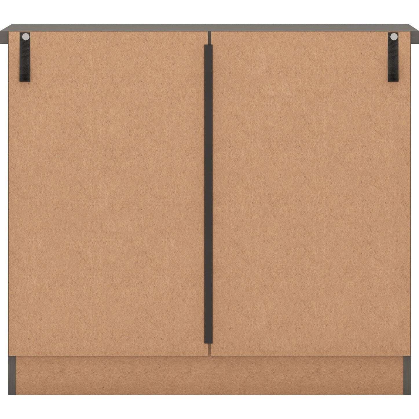 Nevada 3 Drawer Chest - 3D Effect Grey