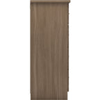 Nevada 3+2 Drawer Chest - Rustic Oak Effect