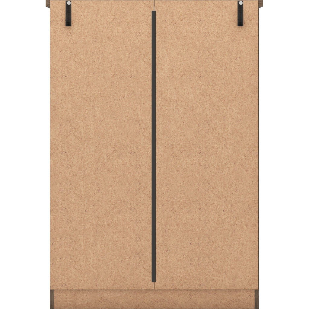 Nevada 3+2 Drawer Chest - Rustic Oak Effect