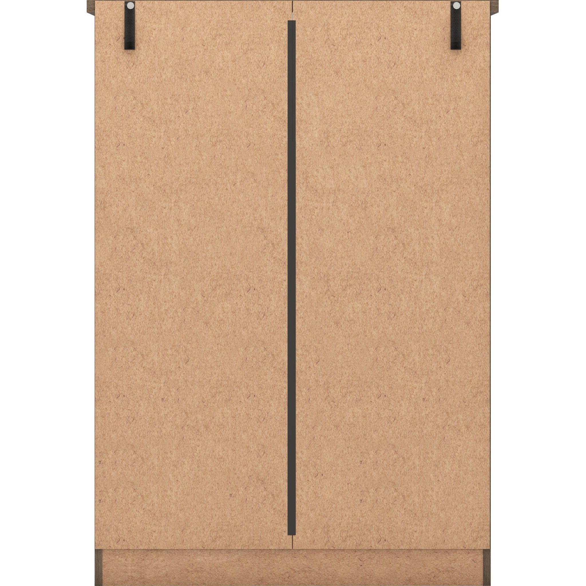 Nevada 3+2 Drawer Chest - Rustic Oak Effect
