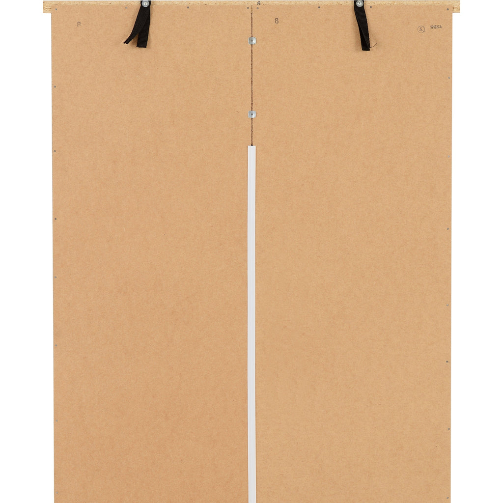 Nevada 3+2 Drawer Chest - White Gloss