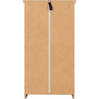 Nevada 5 Drawer Narrow Chest - Black Gloss