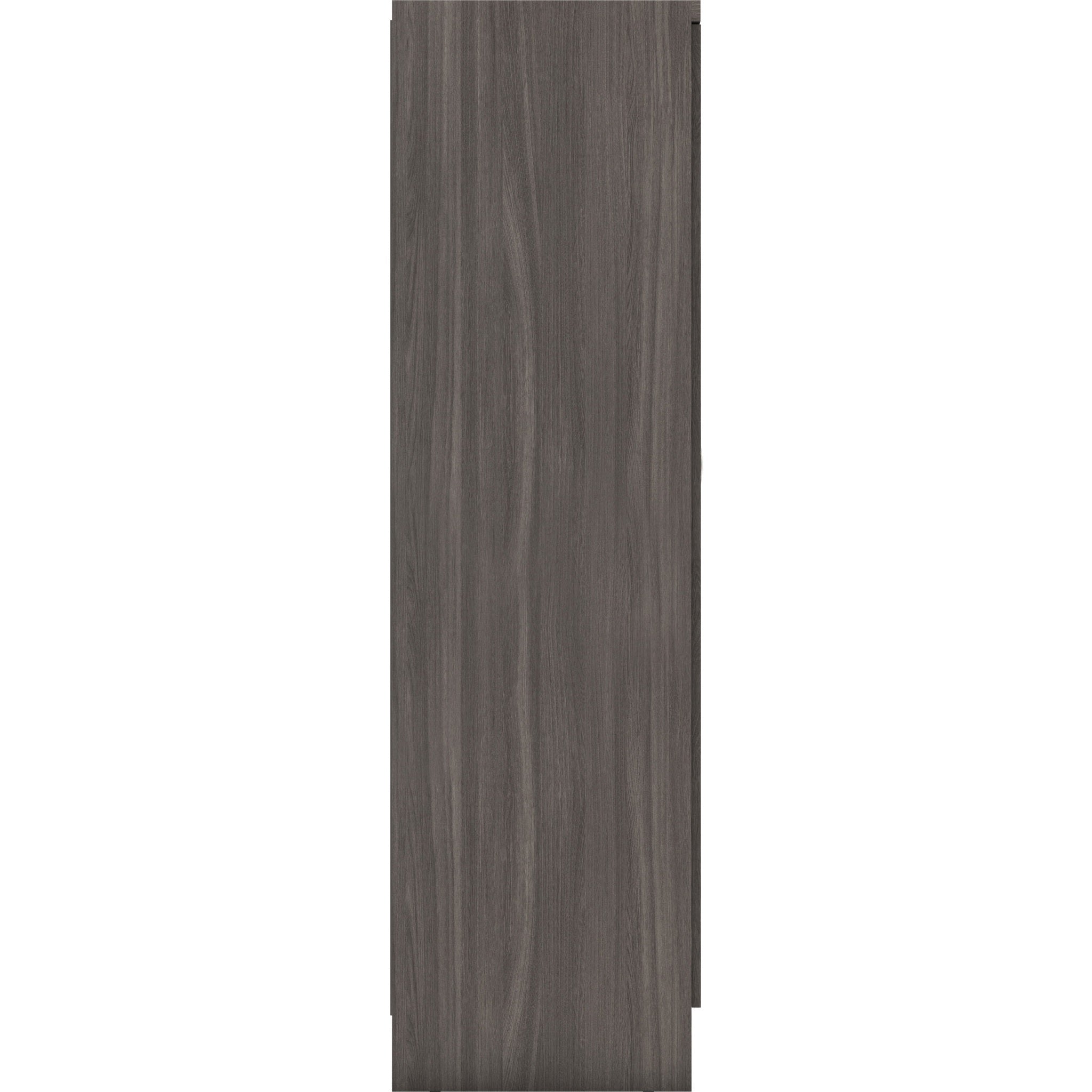 Nevada 6 Door 2 Drawer Wardrobe - Black Wood Grain