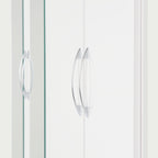 Nevada 6 Door 2 Drawer Wardrobe - White Gloss