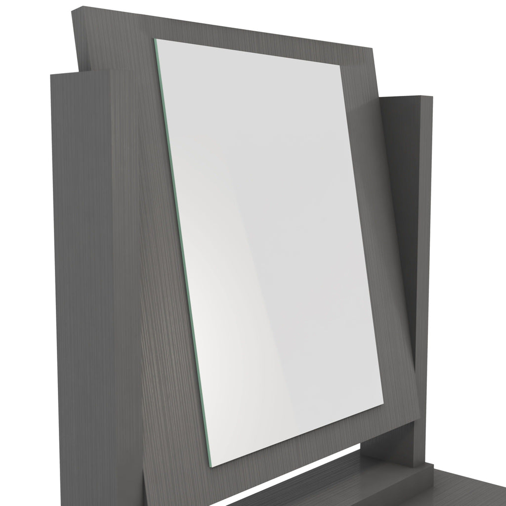 Nevada Dressing Table Set - 3D Effect Grey