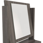 Nevada Dressing Table Set - Black Wood Grain