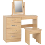 Nevada Dressing Table Set - Sonoma Oak Effect
