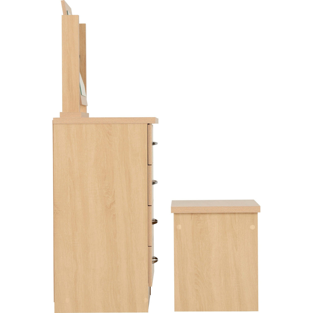 Nevada Dressing Table Set - Sonoma Oak Effect