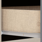 Nevada Mirrored 2 Door Wardrobe - Grey Gloss/Light Oak Effect Veneer