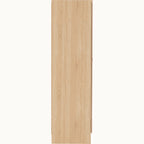 Nevada Mirrored 2 Door Wardrobe - Sonoma Oak Effect