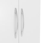 Nevada Petite Open Shelf Wardrobe - White Gloss